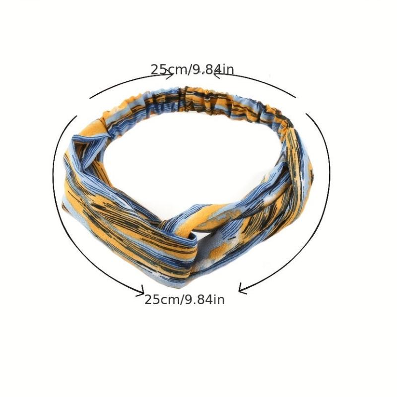 Animal Print Elastic Headband Leopard Snake Hair Band