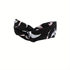 Animal Print Elastic Headband Leopard Snake Hair Band