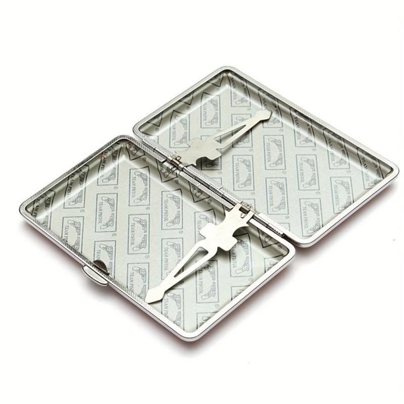 Women's Multicolor Cigarette Case Holds 14pcs - Convenient Cigarette Box