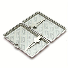 Women's Multicolor Cigarette Case Holds 14pcs - Convenient Cigarette Box