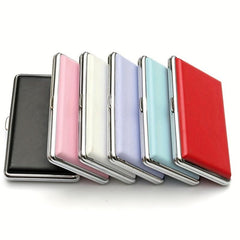 Women's Multicolor Cigarette Case Holds 14pcs - Convenient Cigarette Box