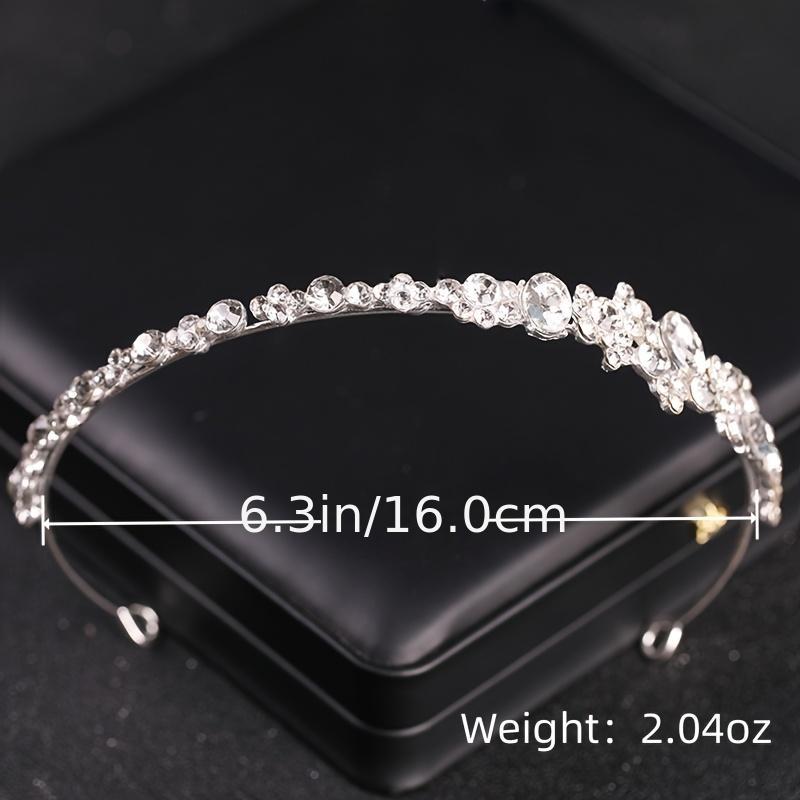 Rhinestone Headband Crown Tiara Wedding Dress Accessories