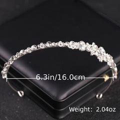 Rhinestone Headband Crown Tiara Wedding Dress Accessories