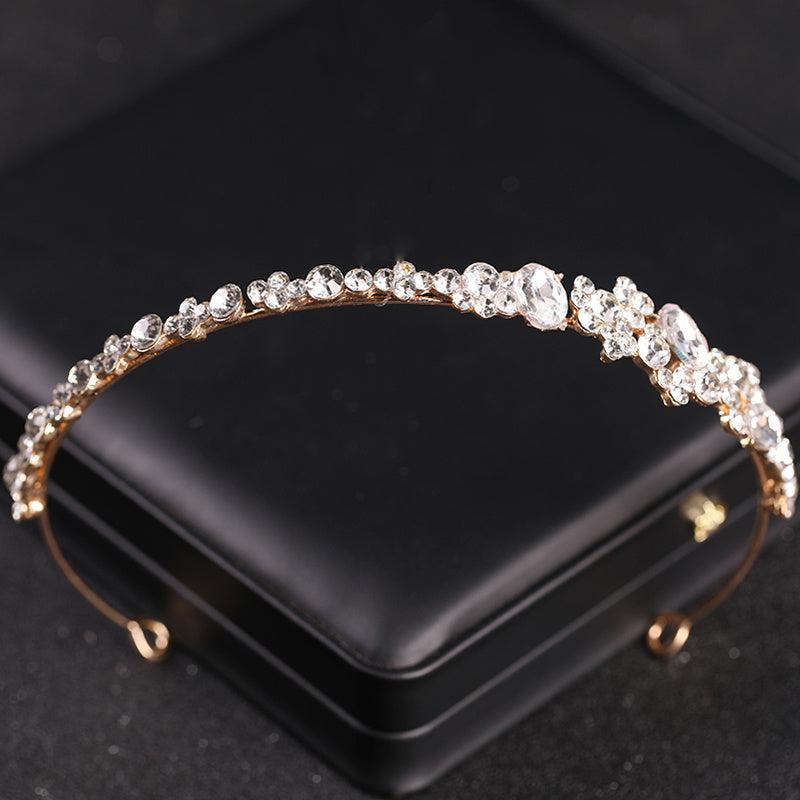 Rhinestone Headband Crown Tiara Wedding Dress Accessories