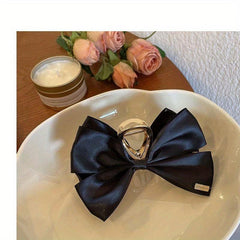 Large Bowknot Hair Claw Women's Hair Clip