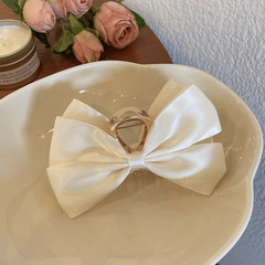 Large Bowknot Hair Claw Women's Hair Clip