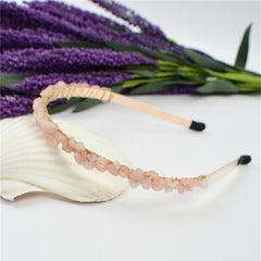 Rose Quartz Amethyst Mermaid Tiara Headband