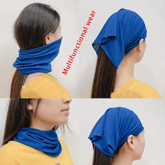 8pcs Milk Silk Headband Style Hair Band Sports Sweatband for Women