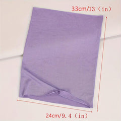 8pcs Milk Silk Headband Style Hair Band Sports Sweatband for Women