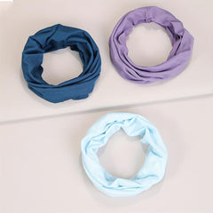 8pcs Milk Silk Headband Style Hair Band Sports Sweatband for Women