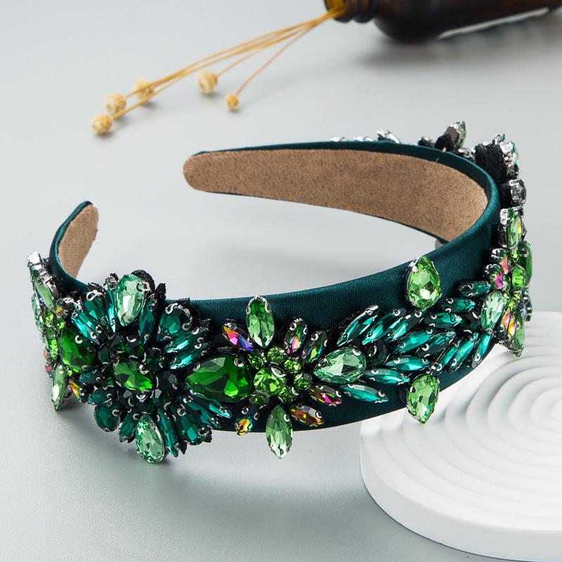 Rhinestone Headband Glitter Hair Accessories For Women