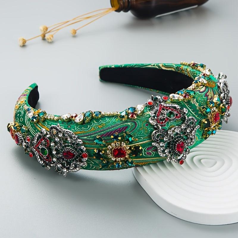 Rhinestone Headband Glitter Hair Accessories For Women