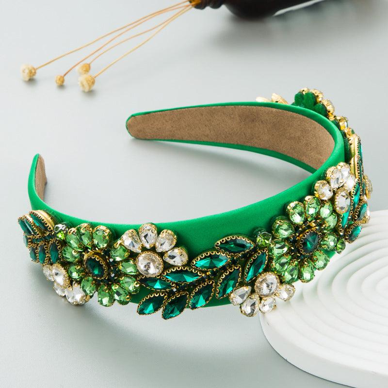 Rhinestone Headband Glitter Hair Accessories For Women