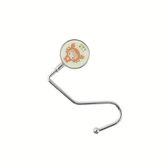 Detachable Cartoon Hanging Bag Hook for Office Table Edge