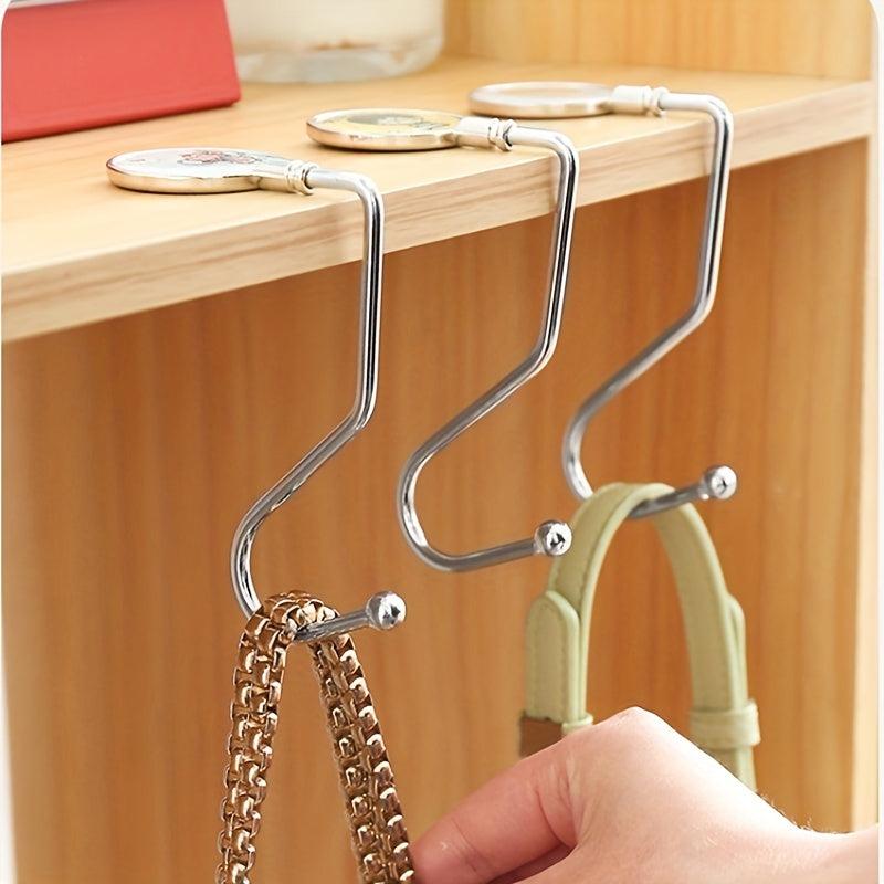 Detachable Cartoon Hanging Bag Hook for Office Table Edge