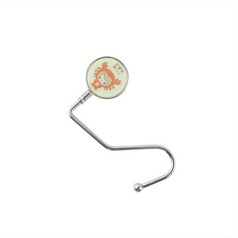 Detachable Cartoon Hanging Bag Hook for Office Table Edge