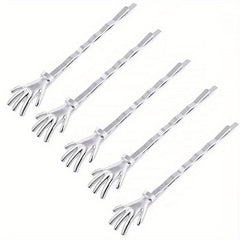 Metal Hair Pin Claw Decor Hairpin for Hair Bang Braids, Punk Hair Clip for Party