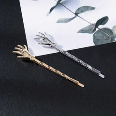 Metal Hair Pin Claw Decor Hairpin for Hair Bang Braids, Punk Hair Clip for Party