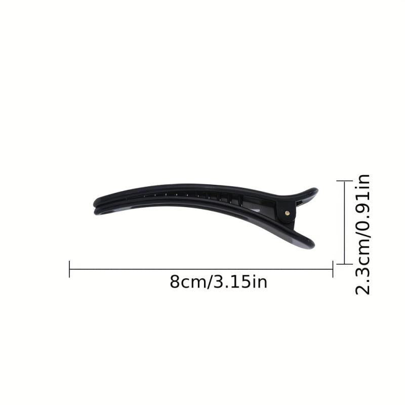 Solid Duck Billed Hair Clip for Styling