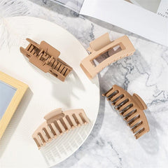 Matte Large Hair Claw Clips for Thick Hair