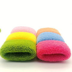 6pcs Soft Hair Tie Towel Cloth Hair Rope Ponytail Holder Women Girls Accessories