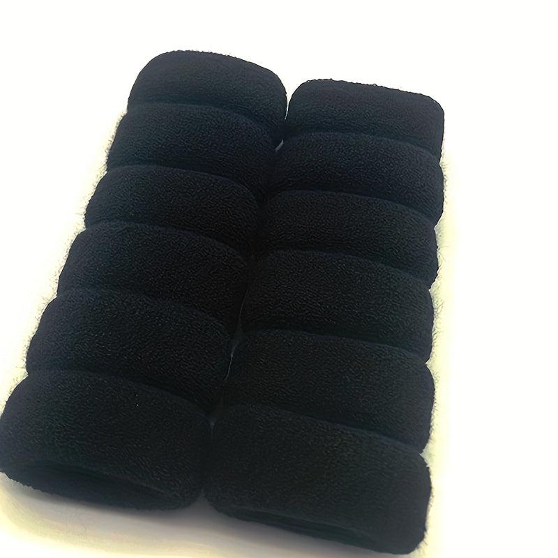 6pcs Soft Hair Tie Towel Cloth Hair Rope Ponytail Holder Women Girls Accessories