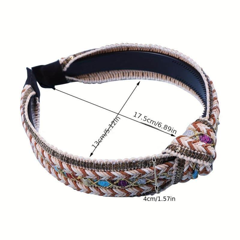 Boho Style Knotted Hair Band Women's Hair Accessories