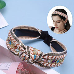 Boho Style Knotted Hair Band Women's Hair Accessories