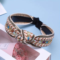 Boho Style Knotted Hair Band Women's Hair Accessories