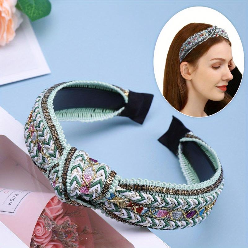 Boho Style Knotted Hair Band Women's Hair Accessories