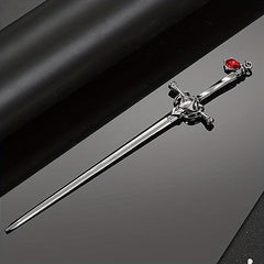 Vintage Rhinestone Sword Hair Pin Hair Styling Accessory