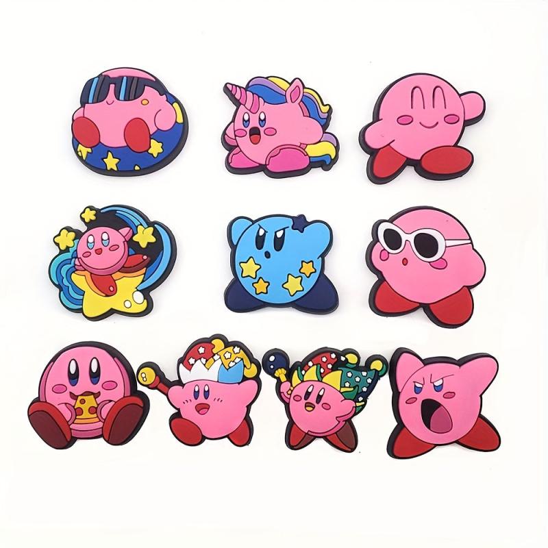 10pcs Cartoon Shoe Charms for Clogs Sandals Kids Party Birthday