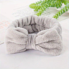 Coral Fleece Headband for Face Washing Spa Skincare Makeup