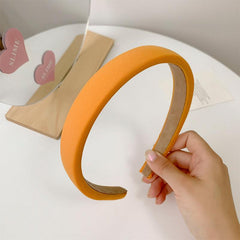 Chunky Padded Headbands Puffy Hairband For Women Sponge Wide Head Bands