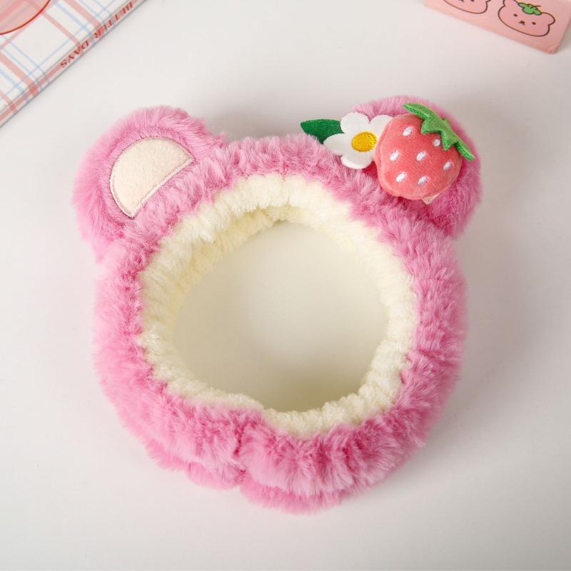 Bear Ears Headband Headdress Hair Hoops Makeup Headband Hair Accessories