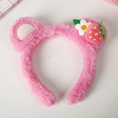 Bear Ears Headband Headdress Hair Hoops Makeup Headband Hair Accessories