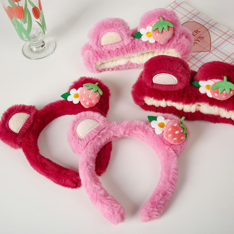 Bear Ears Headband Headdress Hair Hoops Makeup Headband Hair Accessories