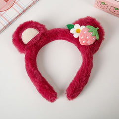 Bear Ears Headband Headdress Hair Hoops Makeup Headband Hair Accessories
