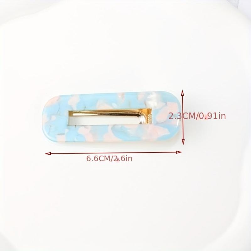 Colorful Leopard Pattern Duck Billed Clip Hair Clip For Women Girls