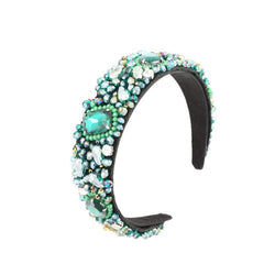 Colorful Glass Crystal Headband for Women