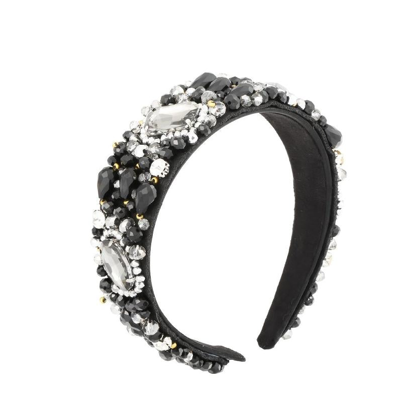 Colorful Glass Crystal Headband for Women