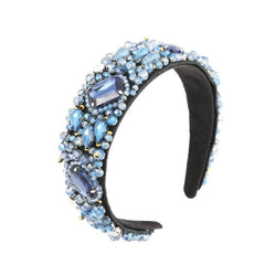 Colorful Glass Crystal Headband for Women