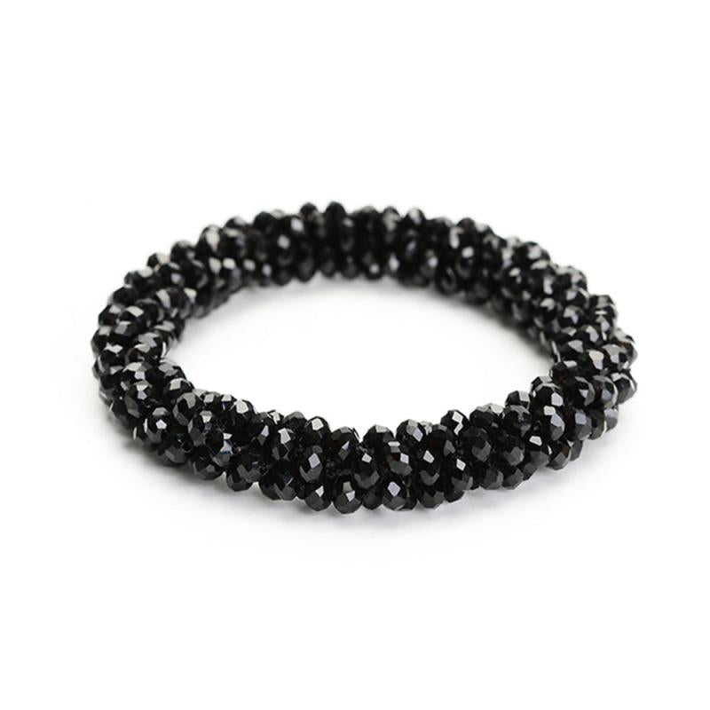 Colorful Bead Elastic Hair Tie Rubber Band Hair Accessories
