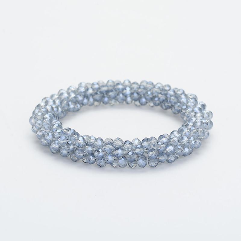 Colorful Bead Elastic Hair Tie Rubber Band Hair Accessories