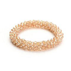 Colorful Bead Elastic Hair Tie Rubber Band Hair Accessories