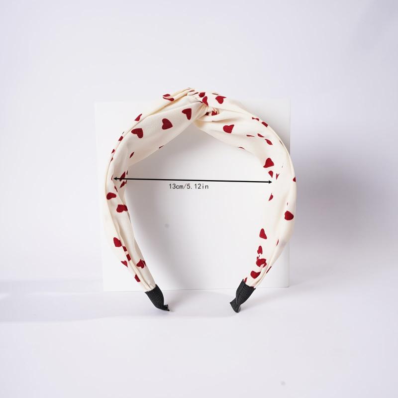 2pcs Heart Solid Headband And Wash Face Headband Hair Accessories For Women