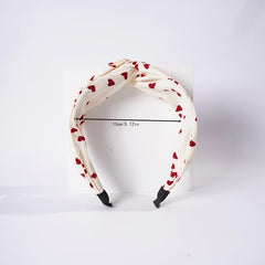 2pcs Heart Solid Headband And Wash Face Headband Hair Accessories For Women