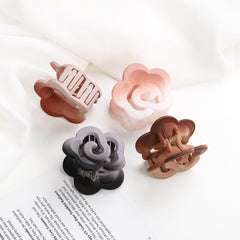 Cloud Hair Claw Set Gradient Shark Claw Ponytail Holder Hair Accessories