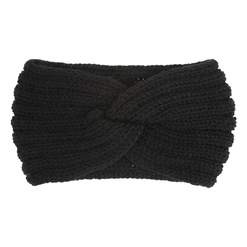 Winter Knit Headband Ear Warmer Stretch Sports Yoga Hairband