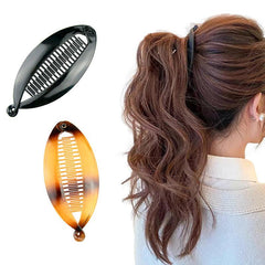 Vintage Banana Clip Hair Clip Ponytail Holder Hair Styling Tool